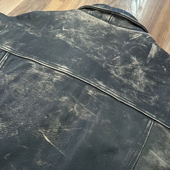 Wilson’s Leather M Julian Men’s Jacket Distressed Supernatural Size Large - Picture 7 of 16